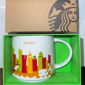 Qatar New and Unused You Are Here Series Starbucks Coffee Mug